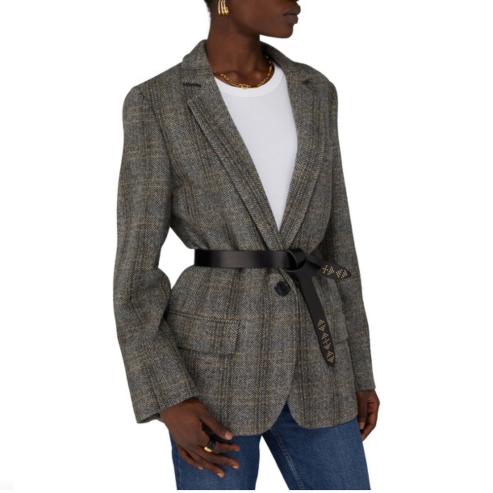 Isabel Marant Charlyne Wool Jacket Blazer 36/Small Career Academia Preppy Office